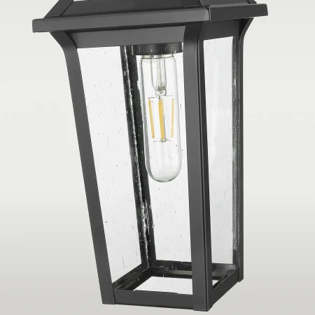 Lampa wisząca zewnętrzna czarna loftowa  ZURICH P01623BK - Cosmo Light